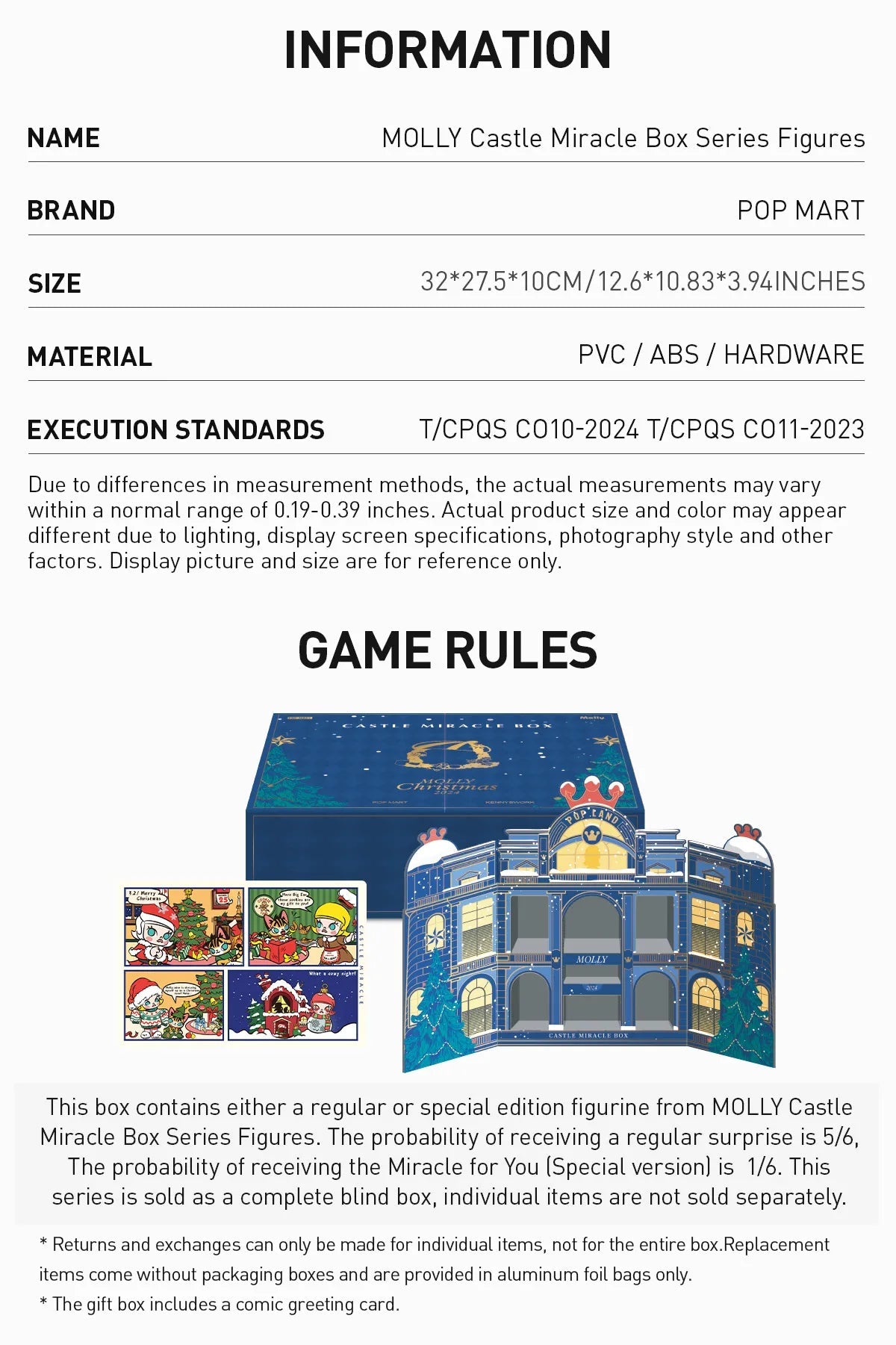 Molly Castle Miracle Box Series Figures