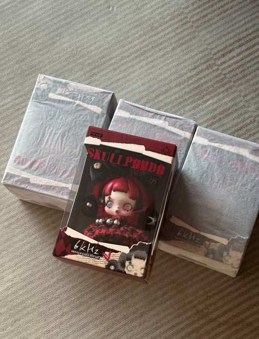 Skullpanda plush 6khz Europe limited pendant-preorder