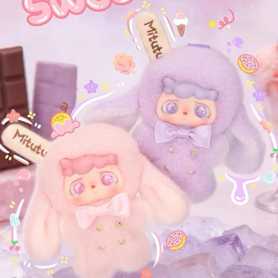 【 BUY 3 GET 4,NO BOX 】Cream Lolly Popsicle Plush Pendent Toy
