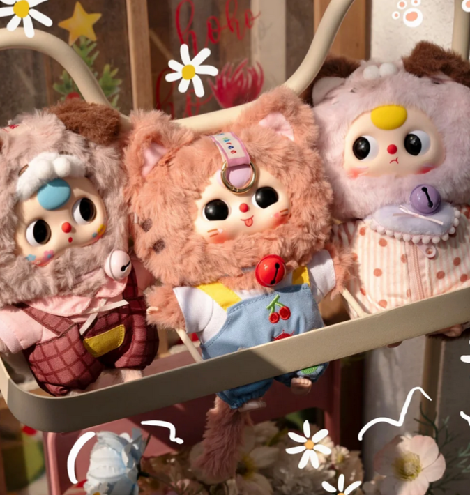 Baby Three Kitten Wardrobe Series Blind Box