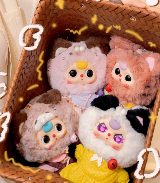 Baby Three Kitten Wardrobe Series Blind Box