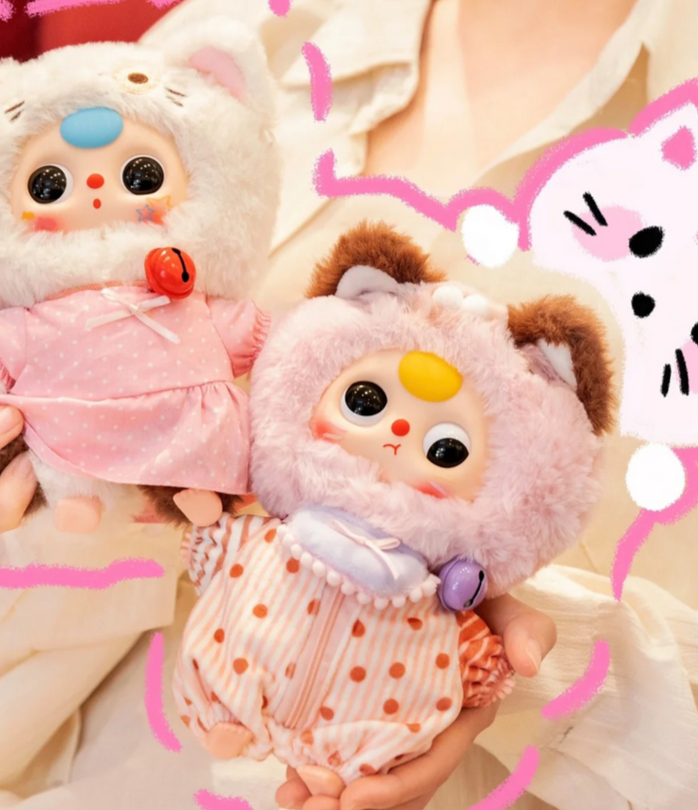 Baby Three Kitten Wardrobe Series Blind Box
