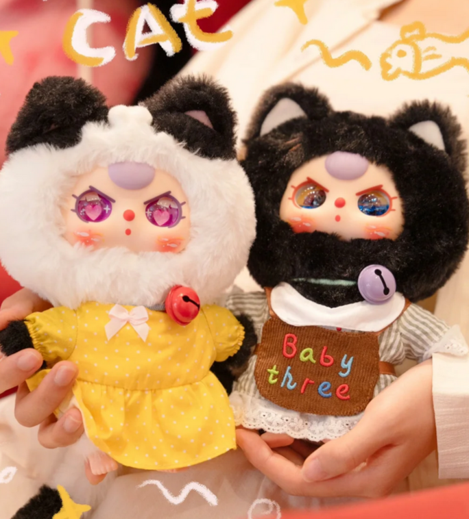 Baby Three Kitten Wardrobe Series Blind Box