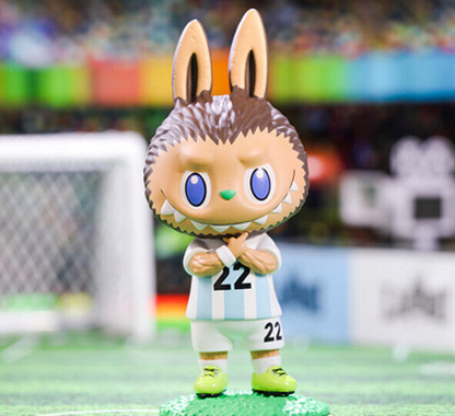Labubu Argentina Soccer Football Team Series