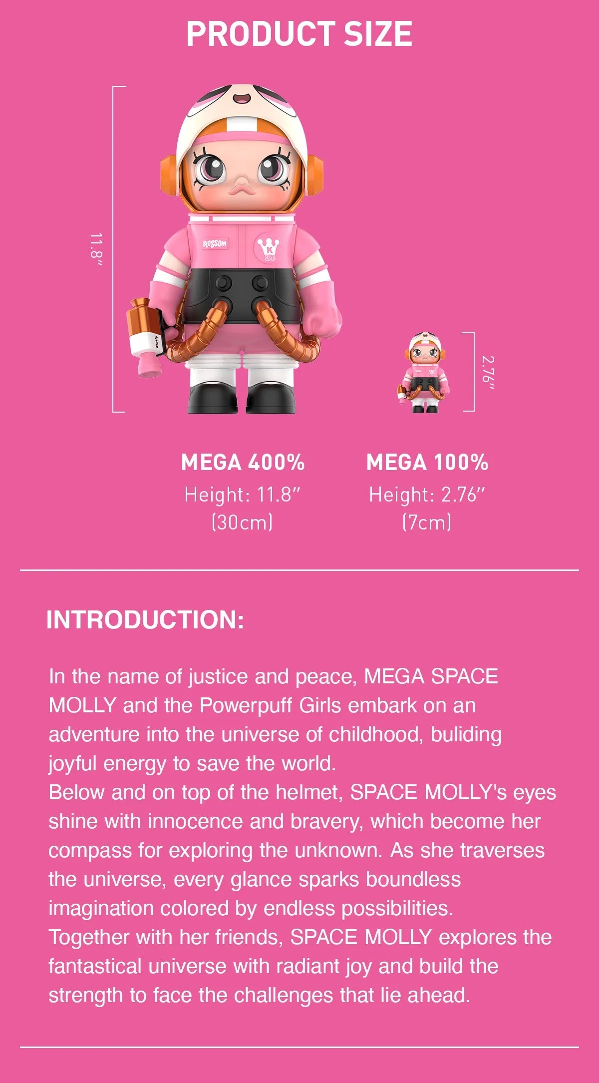 MEGA SPACE Molly 400% Figure