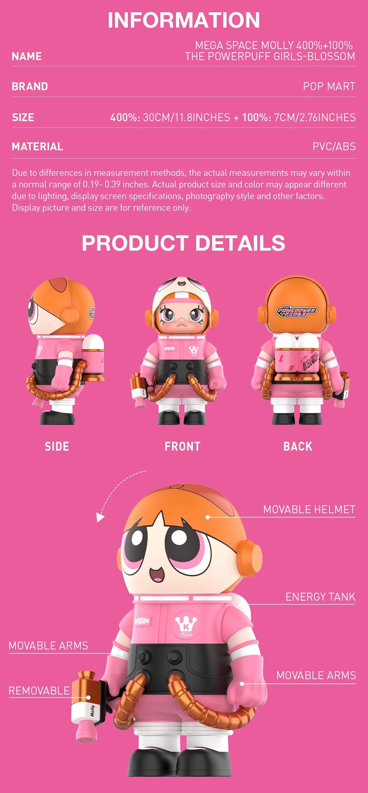 MEGA SPACE Molly 400% Figure