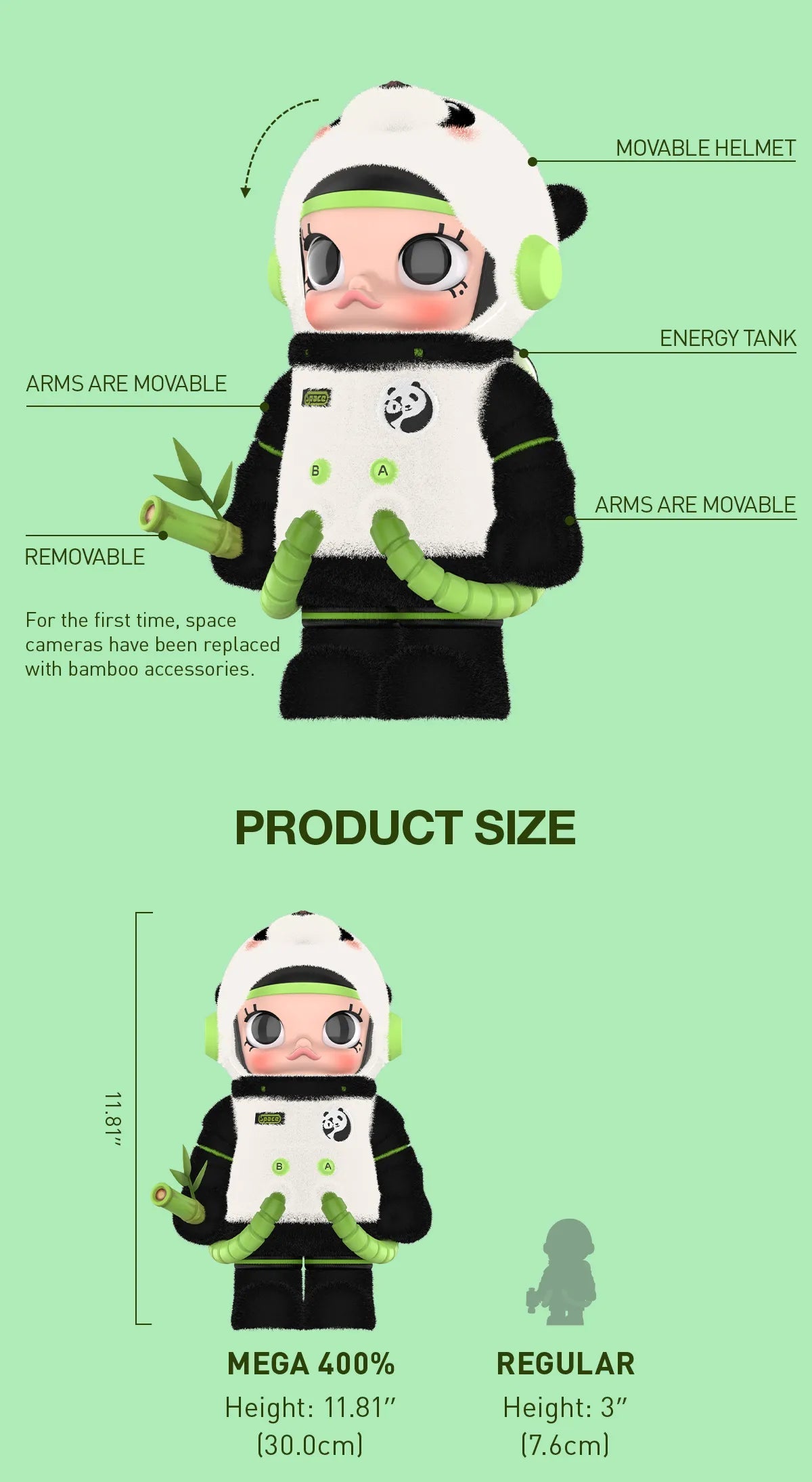 MEGA SPACE Molly 400% Figure