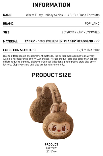 Warm Fluffy Holiday Series- Labubu & Mokoko-Preorder