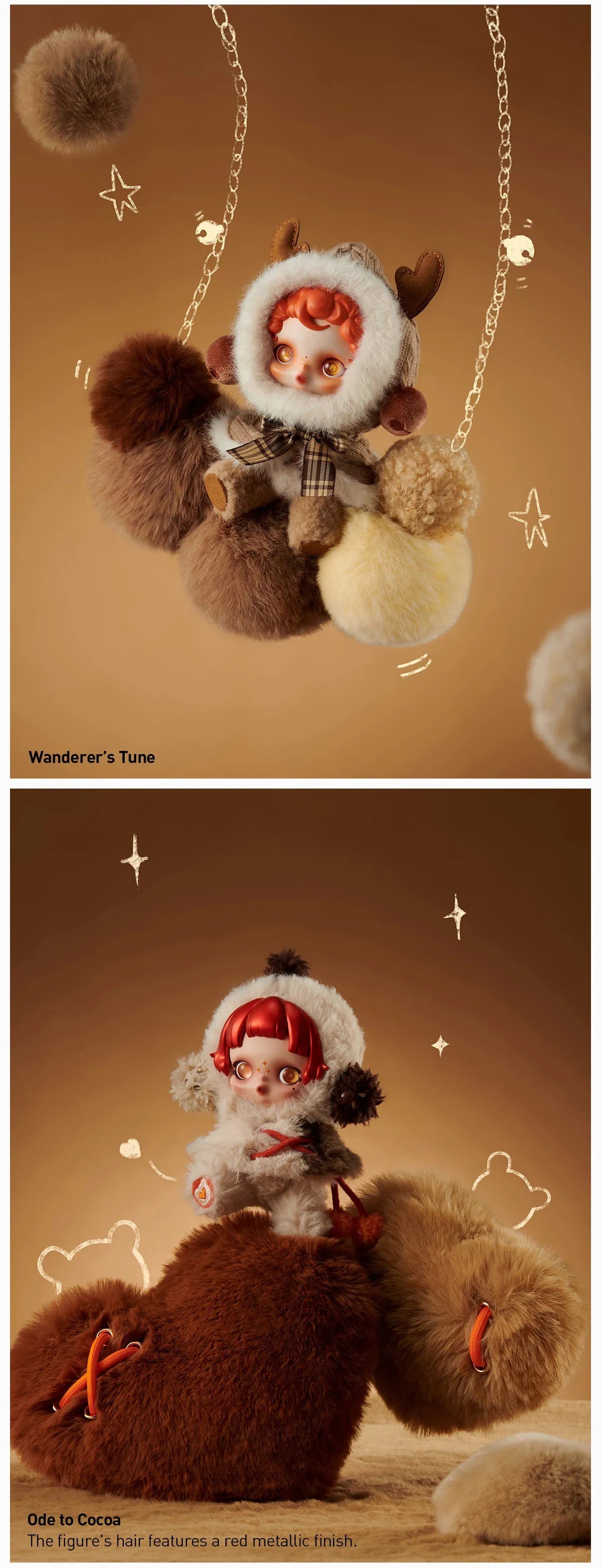 Skullpanda Winter Symphony plush doll blind box