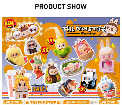 THE MONSTERS Wacky Mart Series Blind Box Figures