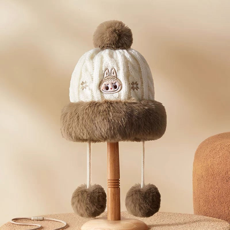 Pop Limited Labubu Mokoko Figure Pendant