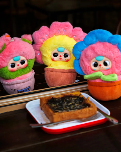 Baby Three A pot of small flowers Plush Blind Box