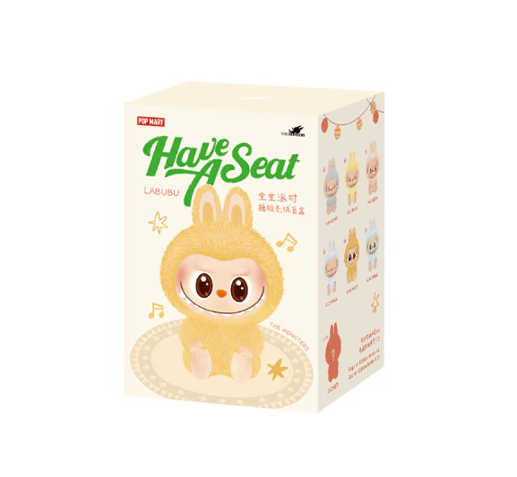 Labubu V2-The Monsters Have a Seat Vinyl Plush