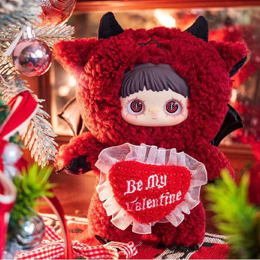 【BUY 3 GET 1 Free】【NO BOX】-winter christmas - VinyI Plush Doll, Bunny Plush Dolls, Soft Furry Collectibles, Backpack or clothing decoration ,Stuffed Animal