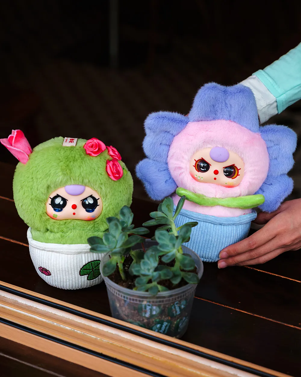 Baby Three A pot of small flowers Plush Blind Box