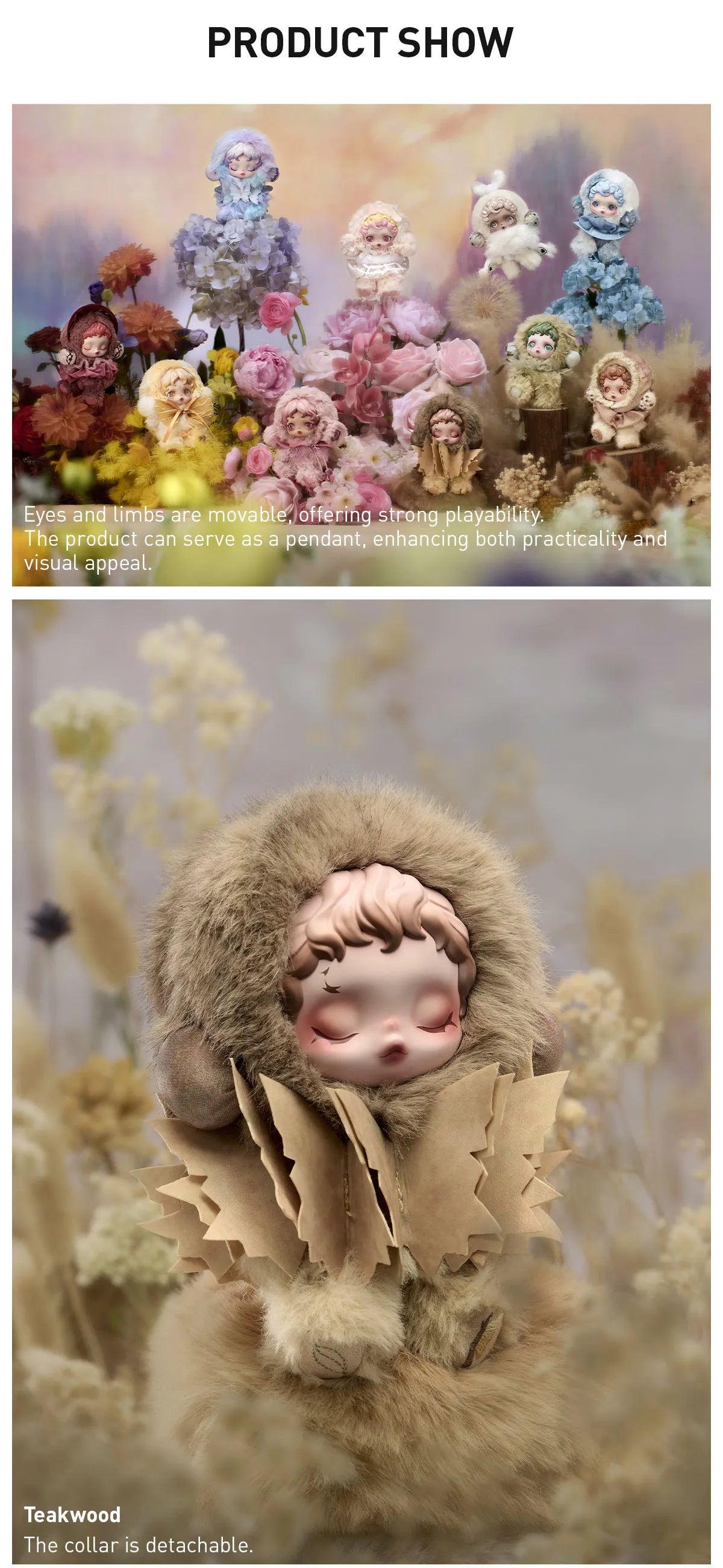 Skullpanda L'impressionnisme Series Plush Doll