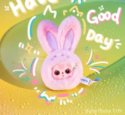 Baby Three Mini animal heads Plush Blind Box