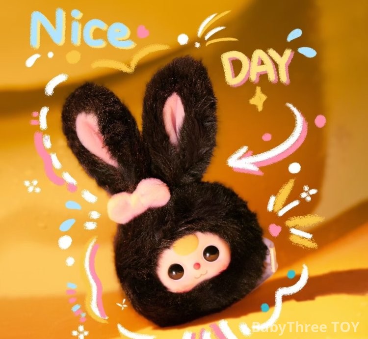 Baby Three Mini animal heads Plush Blind Box